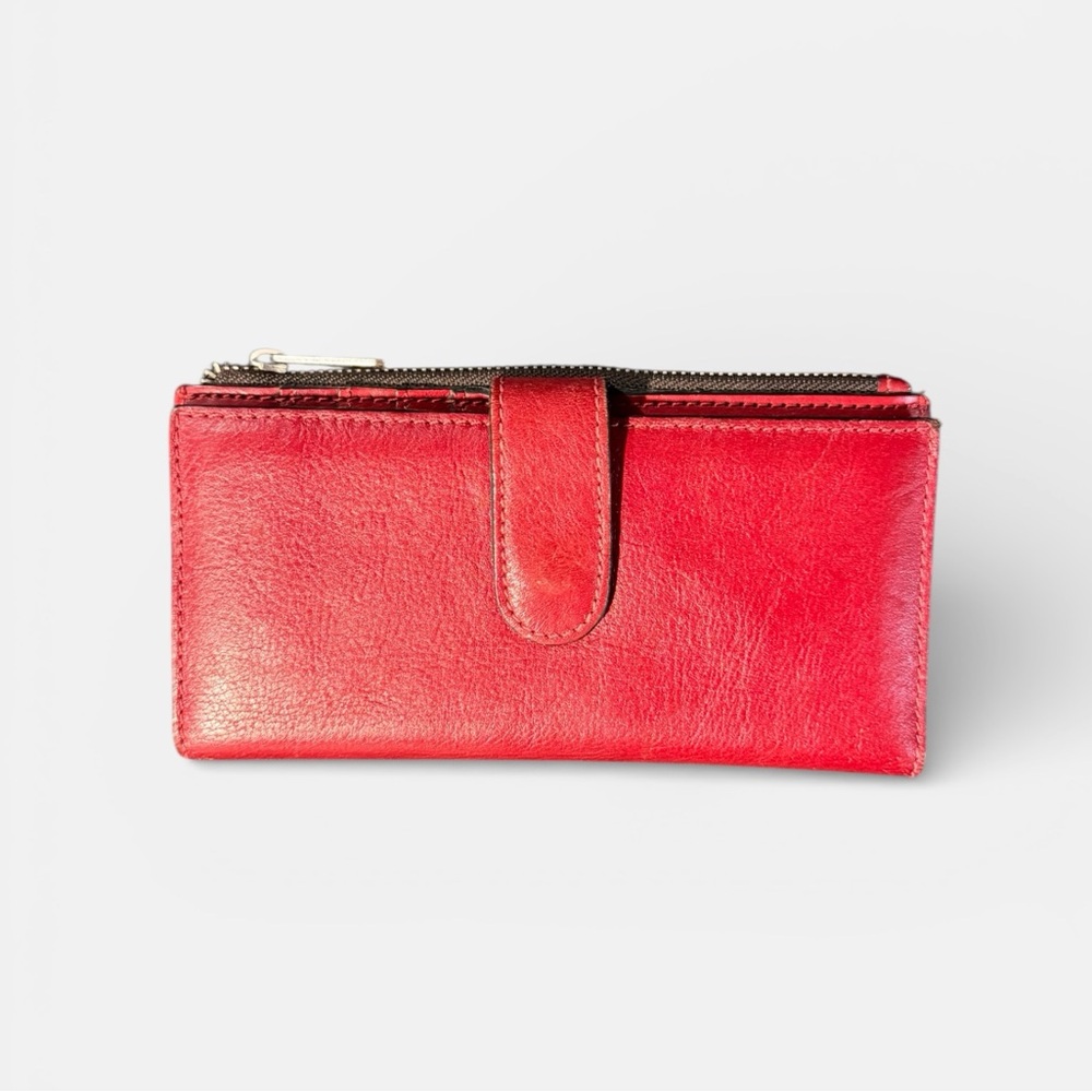 Patricia Nash Designs Red Leather Wallet